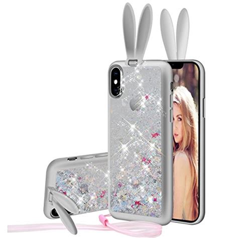 Iphone X Caseiphone 10 Caseglitter Cute Mirror Back Phone Case Girls
