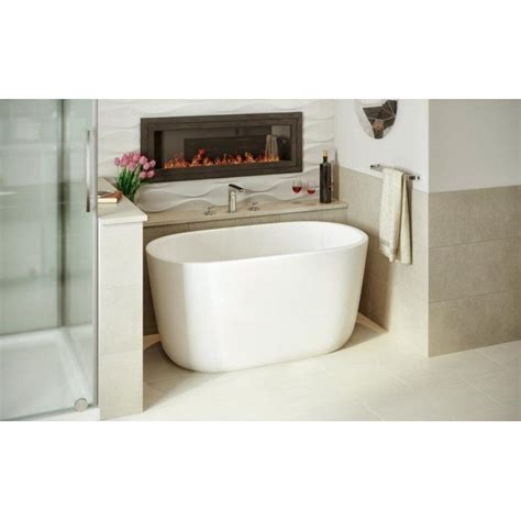 Soaking tubs are part of the dream home and owning a small bathroom doesn't mean you can't enjoy the aroma. The lullaby nano is Aquatica's take on creating a small ...