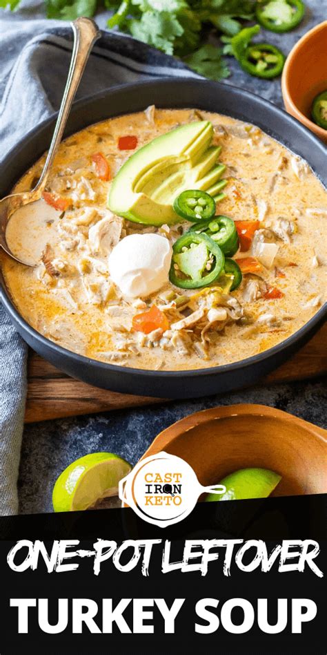 Maybe you would like to learn more about one of these? This One-Pot Leftover Turkey Soup is a great way to use up ...