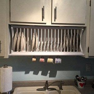 Maybe you would like to learn more about one of these? Under Cabinet Wood plate dish rack cabinet shelf kitchen ...