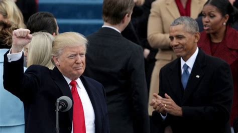 Trump Inauguration As It Happened Bbc News