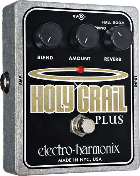 Photo Electro-Harmonix Holy Grail Plus : Electro-Harmonix Holy Grail ...