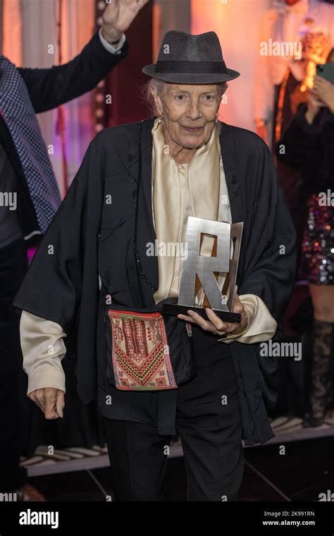 London Uk 26th Oct 2022 Dame Vanessa Redgrave Receives The