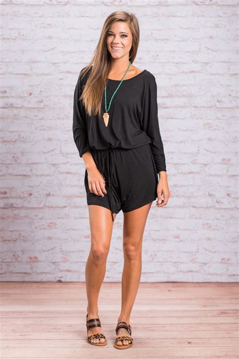 Your Favorite Romper Is Back And Now In Solid Black Now Whether You