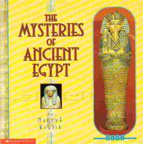 9780590929950 mysteries of ancient egypt edition first nancy e krulik 059092995x abebooks