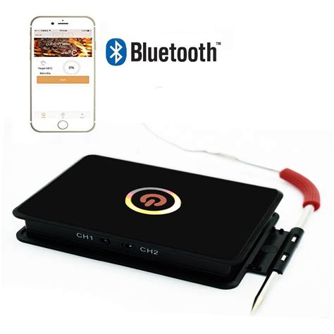 The pointy end goes in the meat and it connects via bluetooth with an app on your phone. iPhone Guide 4U: Top 5 Best Wireless BBQ Meat Thermometer ...