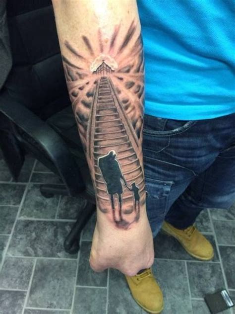 So a person who manages to get a tattoo done on their forearm is brave enough to allow it to be. Father in heaven Tattoo - http://16tattoo.com/father ...