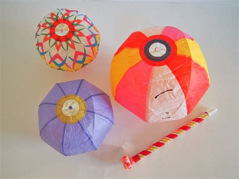 How To Make Japanese Paper Lanterns Craft For Kids Craftrating