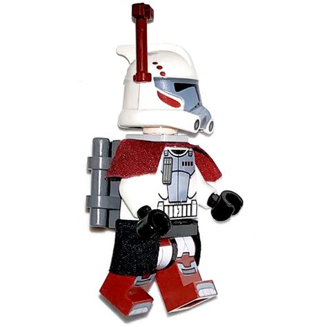 Lego Arc Trooper Mit Rucksack Elite Clone Trooper Minifigur Brick