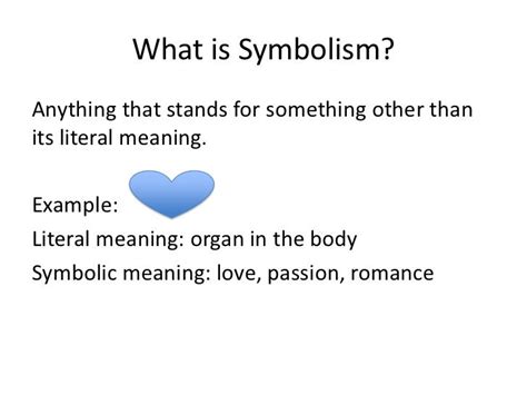 Mini Lesson 3 Symbolism