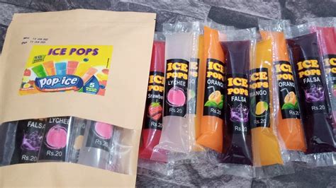 Ice Pops Flavours Unboxing And Review Shark Tank Pakistan Products