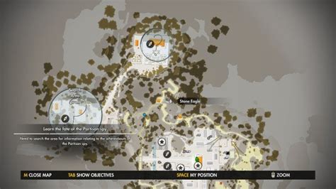 Sniper Elite 4 Walkthrough Map