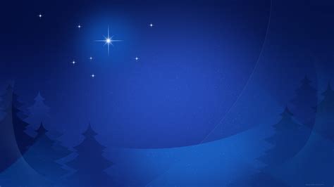 Fondos De Pantalla Árboles Navidad Estrellas Noche 1920x1080