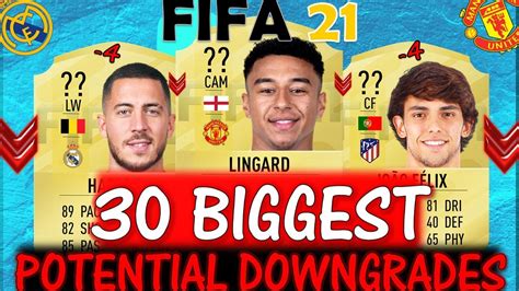 If your post includes content not directly extracted from the game, it will be removed. FIFA 21 | 30 DOWNGRADES PREDICTIONS PART 1!! FT. LINGARD ...