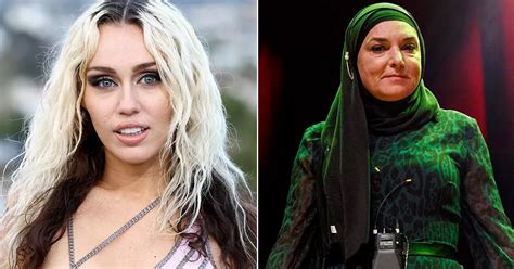 Miley Cyrus Opens Up On Sinead O Connor Row As Fans Slam Star For Not Apologising Mirror Online