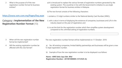 What is a company registration number? New format of registration number for Business in Malaysia ...