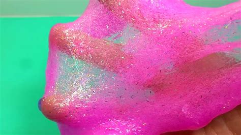 Diy Pink Glitter Tide Slime Only 2 Ingredients Glue Laundry