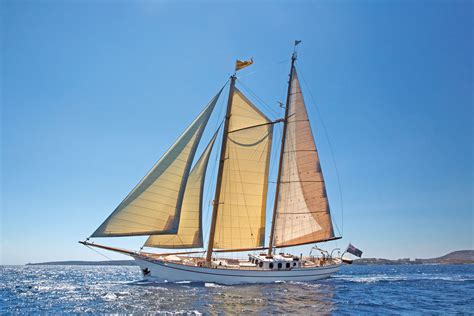 Classic Sailing Yacht Silver Spray Built By Scheepswerf Piet Smit