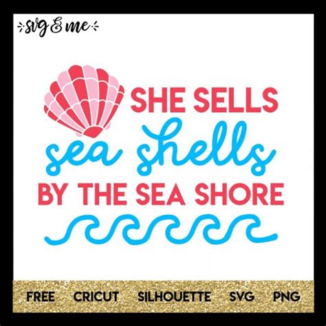 She Sells Sea Shells She Sells Seashells Sea Shells Nursery Rhyme