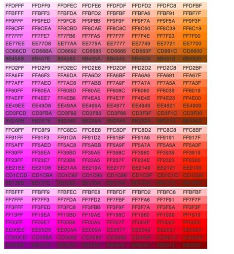 Pink Aesthetic Color Palette Hex Codes Rokok Entek