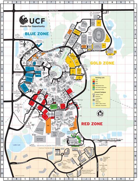 Ucf Campus Map