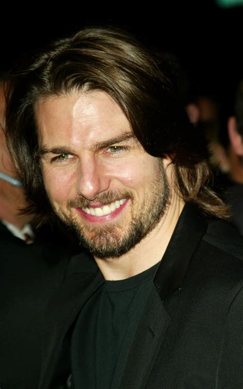 Tom Cruise Sported Some Longer Locks And A Beard For The Premiere Of
