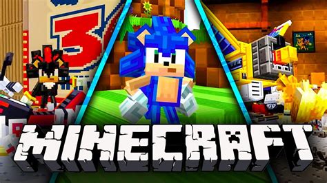 Minecraft Sonic Dlc Trailer Brings Hedgehogs To Mojang Game