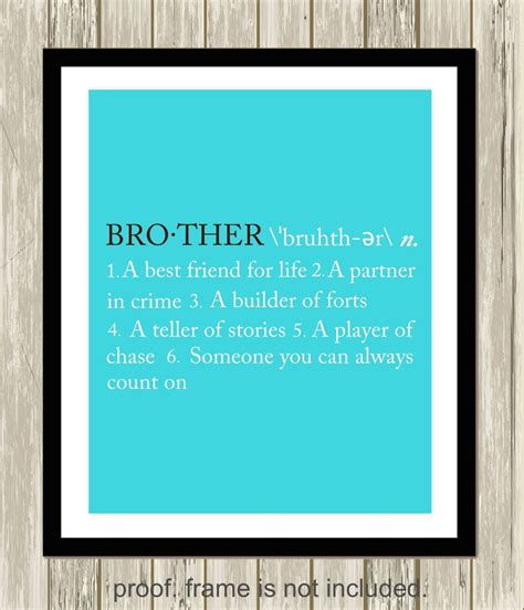 Brother definition sister definition cousin definition | Etsy