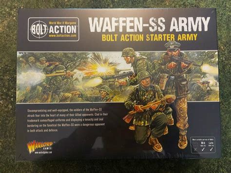 Warlord Games Waffen Ss Starter Army Bolt Action Wargaming Miniatures