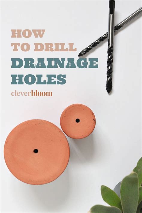 How To Drill Drainage Holes For Houseplants Container Garden