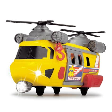 Helicóptero Adventure Force de Rescate con Luz y Sonido Amarillo Walmart