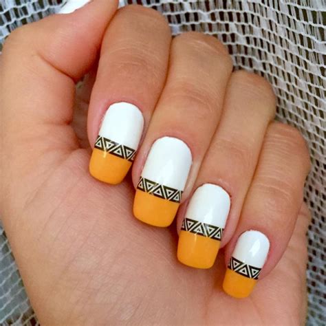 Using yellow as the base color random patterns and particles in black polish are designed on top. 21+ Yellow Nail Art Designs, Ideas | Design Trends ...