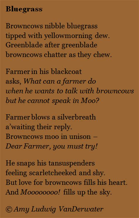 The Poem Farm My Dictionary A Z