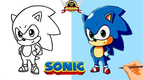 How To Draw Baby Sonic Como Dibujar A Baby Sonic Youtube Theme Loader