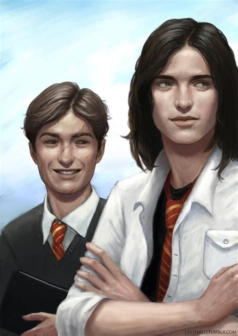 Young Remus And Sirius By Lasthielli On Deviantart Remus And Sirius