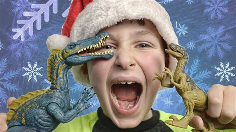 Jurassic World Christmas Unboxing More Fallen Kingdom Dinos Youtube