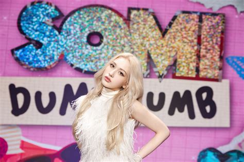 Jeon Somi Returns Bold And Blonde In Dumb Dumb