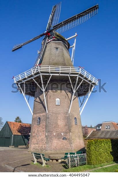 League, teams and player statistics. Dutch Windmill Center Heerenveen Netherlands Stock Photo ...