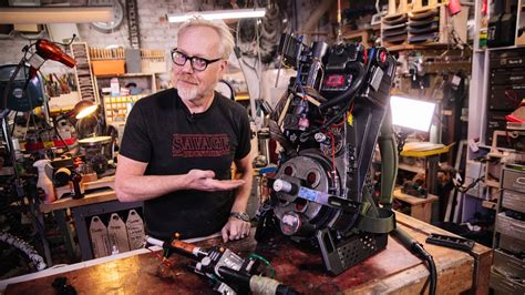 Adam Savage Inspects Hasbros Ghostbusters Proton Pack Youtube