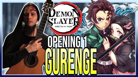 Demon Slayer Op1 』 Gurenge Kimetsu No Yaiba Opening 1 Fingerstyle