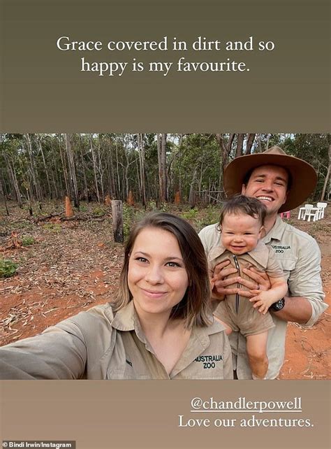 Bindi Irwin Shares Sweets Photos Of Daughter Grace Covered In Mud