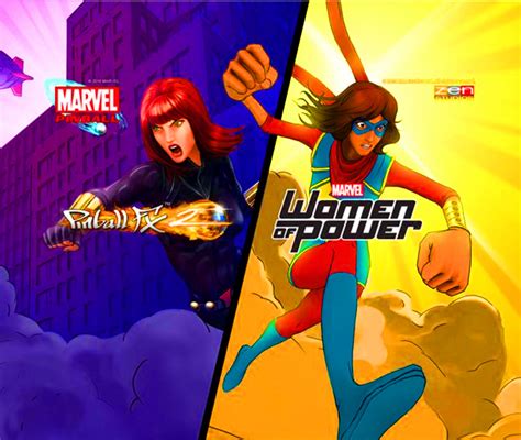 Pinball z motywami z gwiezdnych wojen, marvel i innych. Pinball FX2 Marvels Women of Power Free Download