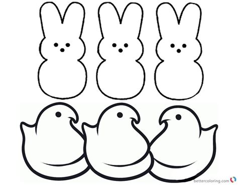 Peeps Logo Coloring Page Coloring Pages