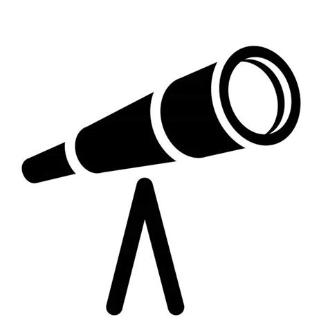 2000 Telescope Vision Icon Stock Illustrations Royalty Free Vector