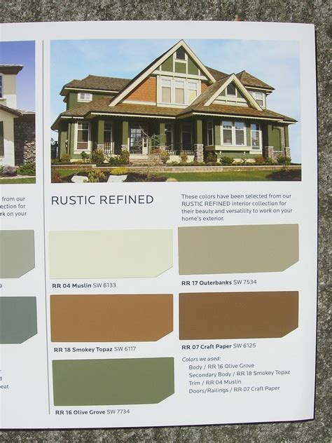 Contrast color schemes can be reached using dark blue walls and plain white frames or other bold color options such as red ( 6:02 ), turquoise( 05:03 ), green and orange ( 09:41 ) to black ( 01:06 ). My Little Bungalow: Choosing Exterior Paint Colors