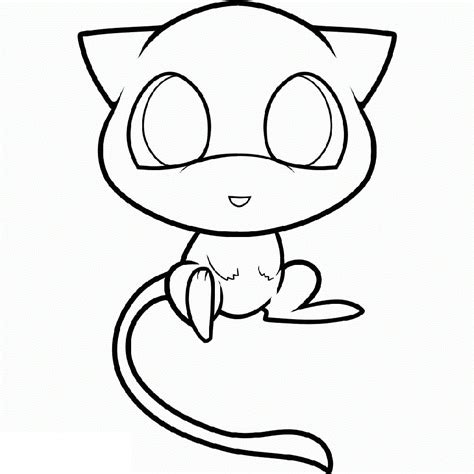 Mew Mew Coloring Pages