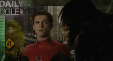 Venom Post Credits Scene Spider Man No Way Home Venom Post Credits