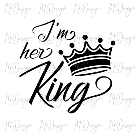 His Queen Her King Chess Svg His Queen Her King Svg His Queen Her King