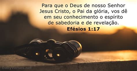 Efésios 1 17 Versículo da Bíblia DailyVerses net