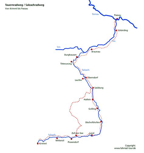 Machen sie eine komfortable bootstour auf dem sanften fluss salzach mit ihrem reiseleiter, und genießen sie den panoramablick über die mittelalterlichen flussufer der stadt. Tauern-Radweg: Von Krimml entlang der Salzach und weiter ...